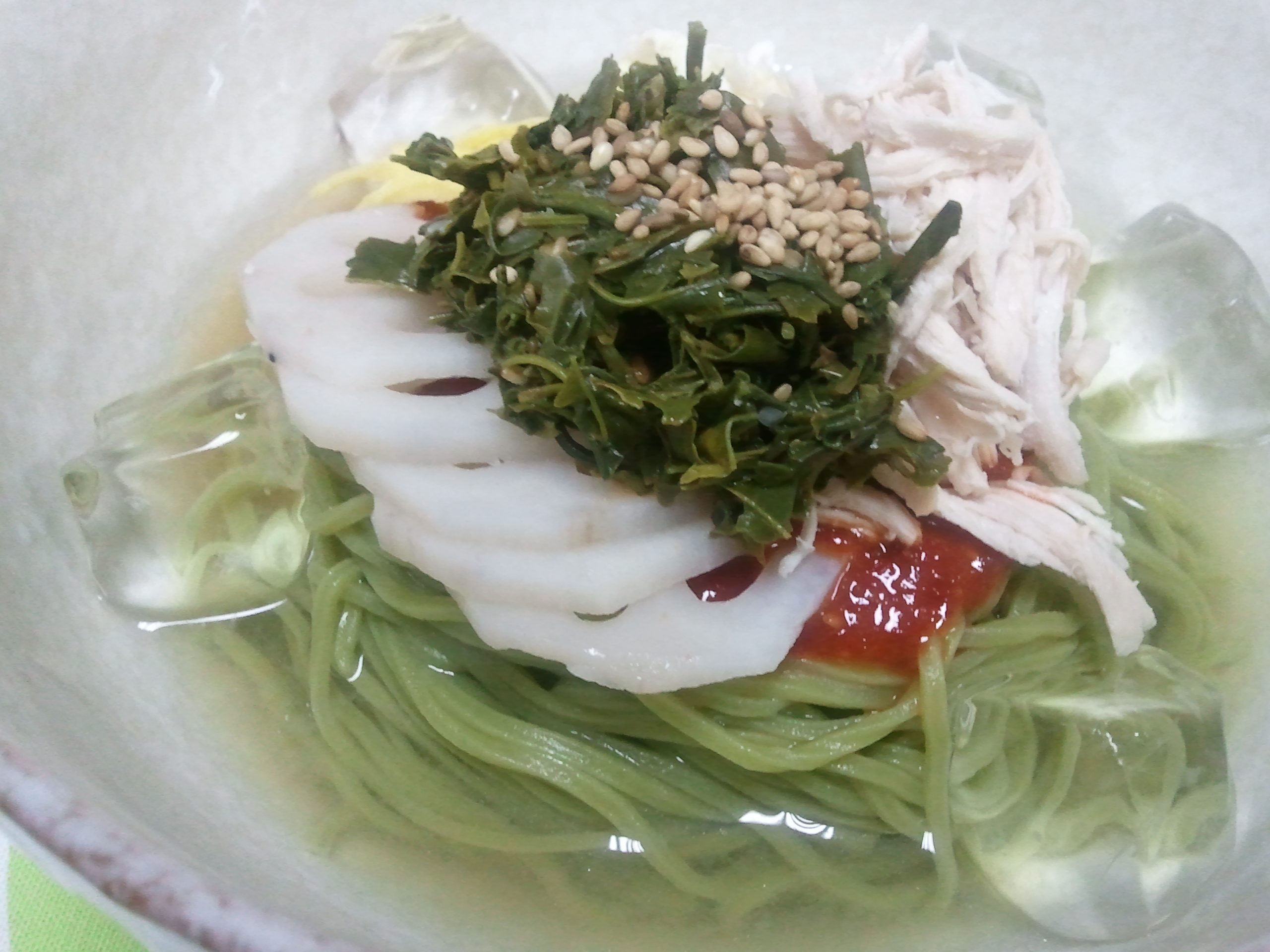 [농촌자원] 녹차음식 교육 2차수(여름 날에 즐기는 녹차밥상)